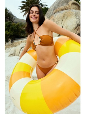 Penti Karamel Kya Bandeau Bikini Üstü