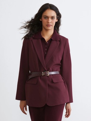 Lcw Vision Bordo Ceket