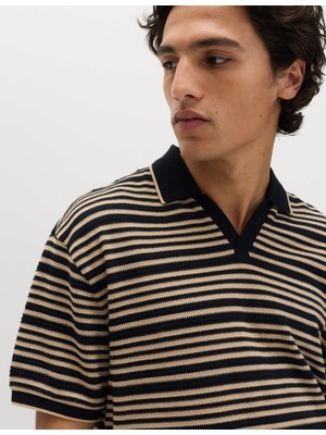 Marks & Spencer Pamuk Karışımlı Polo Yaka T-Shirt