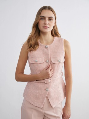 LC Waikiki Lcwaıkıkı Classic Pembe Ceket