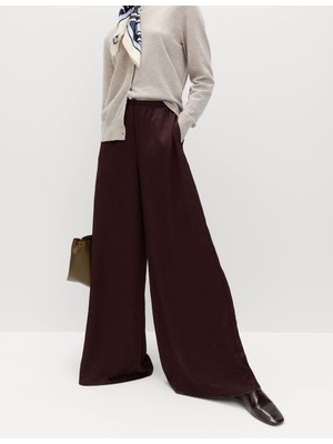 Marks & Spencer Saten Dokulu Palazzo Pantolon