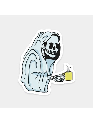 Kahveli Ölüm Sticker