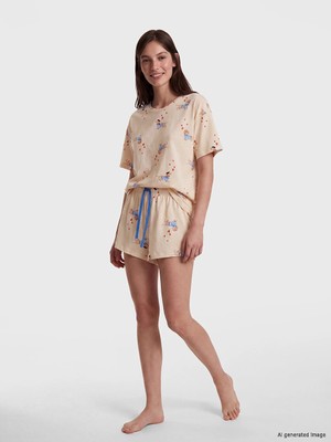 Lcw Dream Bej Pijama Takımı