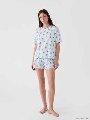 Lcw Young Mavi Pijama Takımı