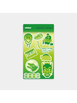 Emerald Enigma Sticker Serisi