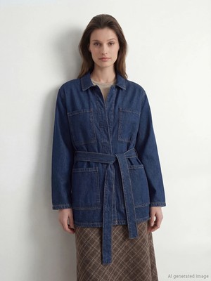 Lcw Modest Indigo Yelek