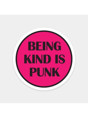 Gerçek Punk Nezakettir Sticker