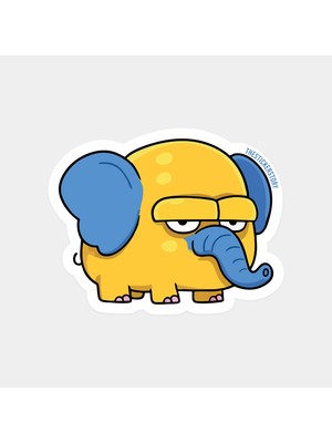 Depresif Mamut Sticker