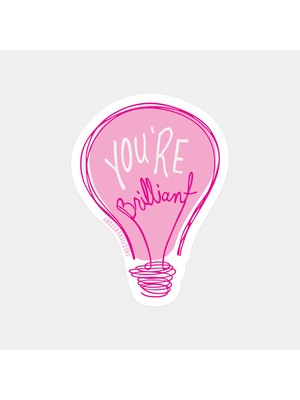 Sevimli ve Zeki Sticker