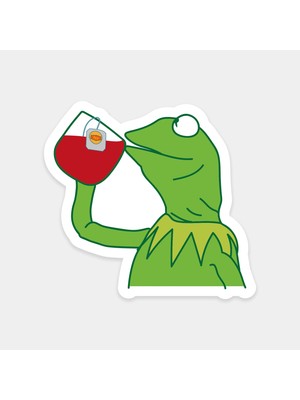 Kurbağa Kermit Sticker