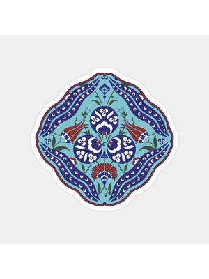 Turkish Tulip Design Sticker