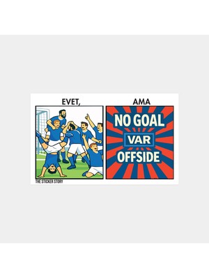 Evet Ama 0979 Sticker