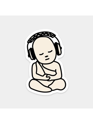 Meditasyon Dj Sticker