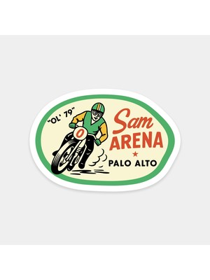 Arena Sürüş Sticker