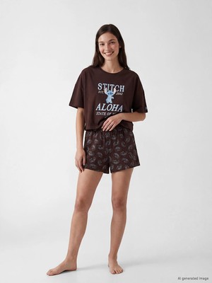 Lcw Young Kahverengi Pijama Takımı