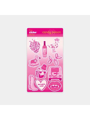Candy Poison Sticker Serisi