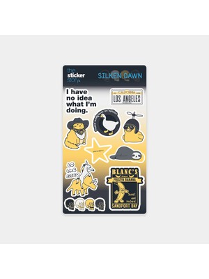 Silken Dawn Sticker Serisi