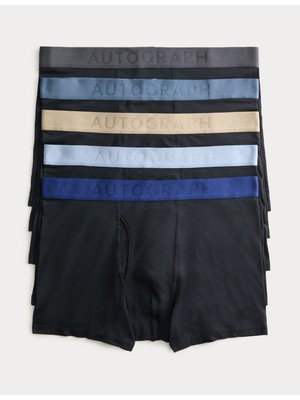 Marks & Spencer 5’li Cool & Fresh Pamuklu Trunk Seti