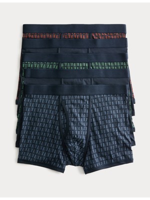 Marks & Spencer 5'li Desenli Trunk