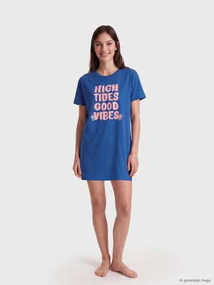 Lcw Dream Mavi Pijama Takımı
