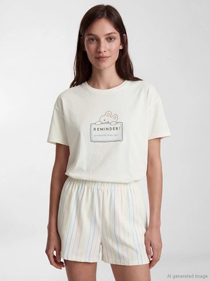 Lcw Young Ekru Pijama Takımı
