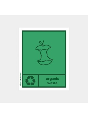 Organik Atık Sticker