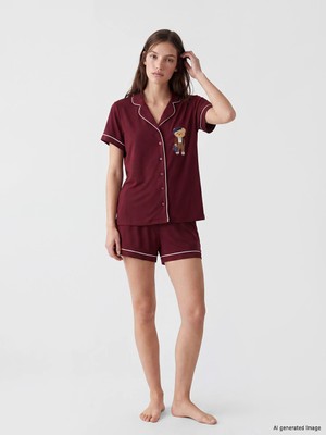 Lcw Dream Bordo Pijama Takımı