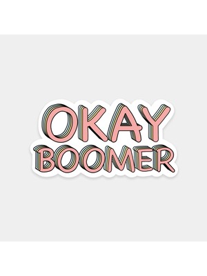 Okay Boomer Sticker