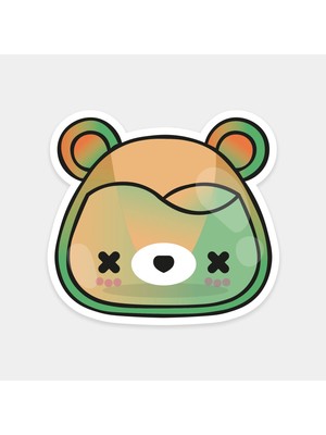 Baygın Ayıcık Sticker