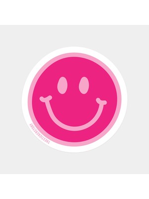 Pembe Gülücük Sticker