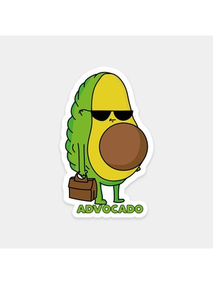 Avukado Sticker