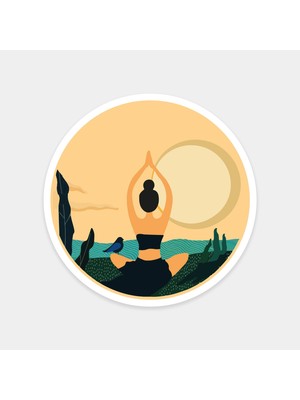 Güneşe Selam Sticker