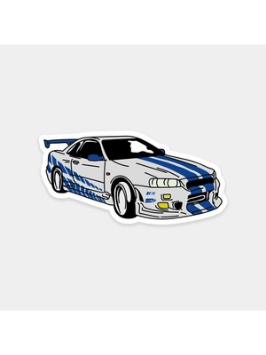 Saf Adrenalin Arabası Sticker