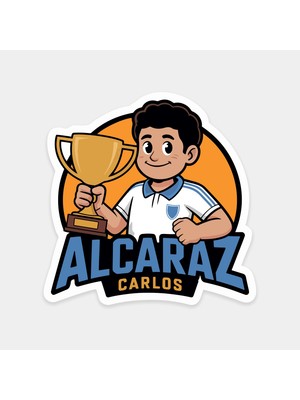 Carlos Alcaraz Kupaso Sticker
