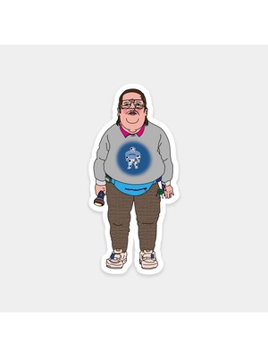 Gece Bekçisi Hüseyin Sticker