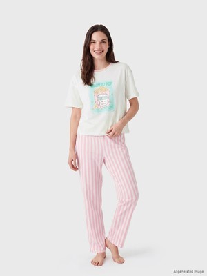 Lcw Young Pembe Pijama Takımı