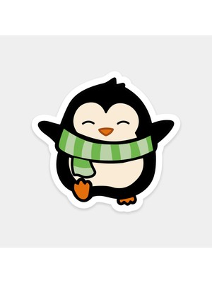 Dans Eden Penguen Sticker
