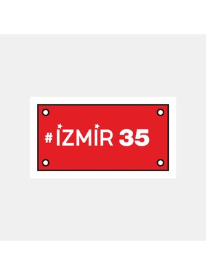 Izmir 35 Sticker
