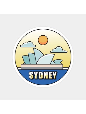 Sidney Opera Binası Sticker