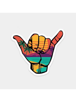 Tropik Selam Sticker