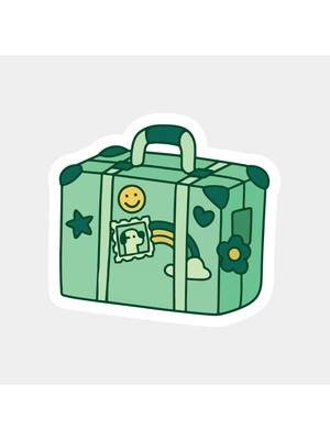 Tatil Valizi Sticker
