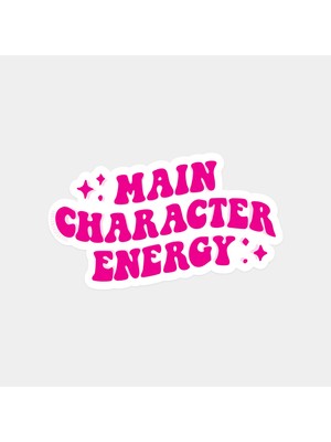 Başrol Enerjisi Sticker