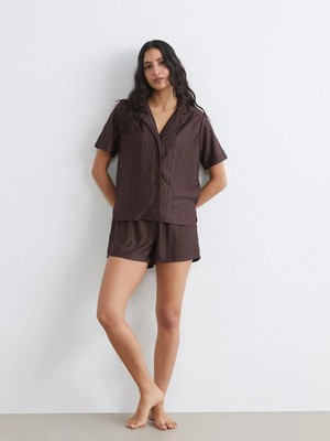 Lcw Dream Kahverengi Pijama Takımı