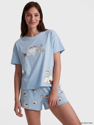 Lcw Young Mavi Pijama Takımı