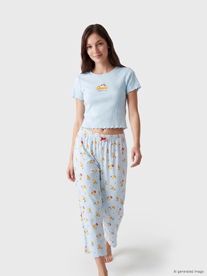 Lcw Dream Mavi Pijama Takımı