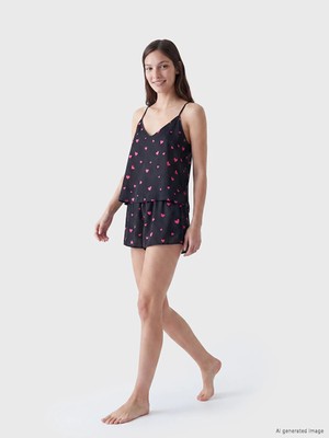 Lcw Dream Siyah Pijama Takımı