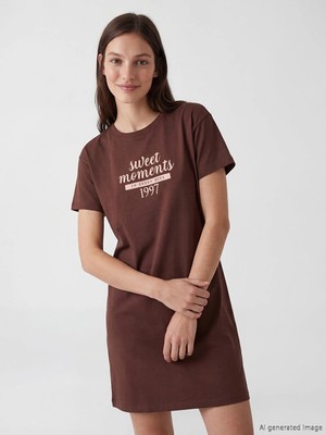 Lcw Dream Kahverengi Pijama Takımı