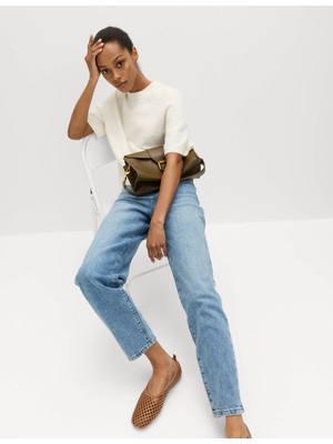 Marks & Spencer Pamuklu Mom Jean