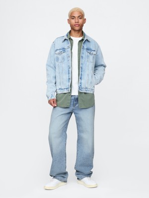 Gap Erkek Açık Mavi '90S Loose Jean Pantolon