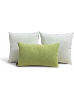 Elanora Home Indoor Outdoor Kırlent,güneşe Dayanıklı Balkon Bahçe Marin Kırlent Kılıfı 3’lü Set